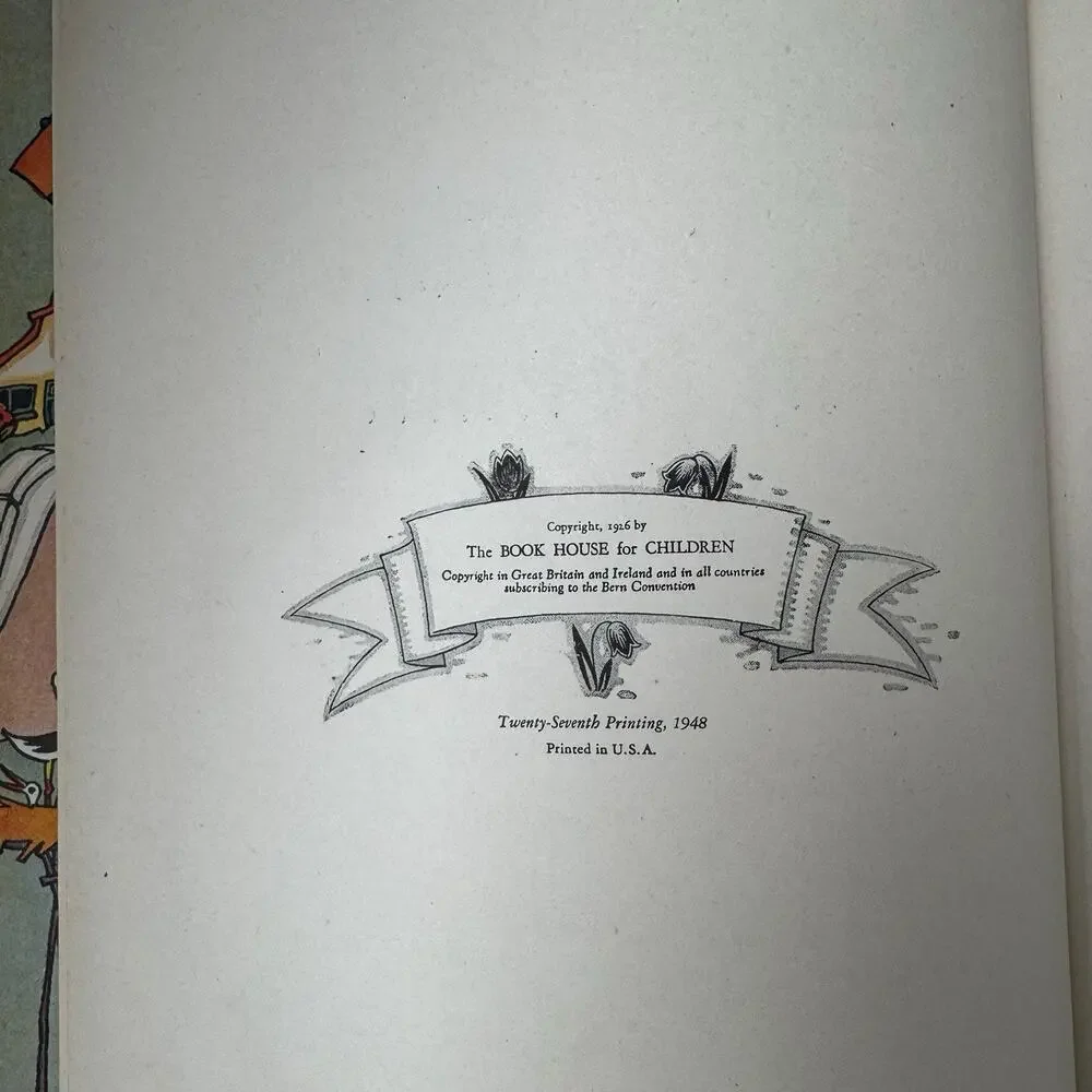 1926 Tales Told In Holland Illustrated‎ Maud & Miska Petersham 1948 print